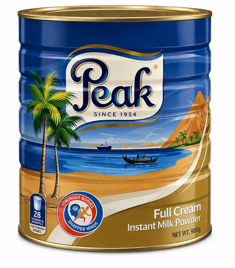 Peak Milk Tin 900g x 12